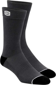 100-solid-socks-grey